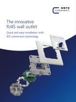 The innovative RJ45 wall outlet – Quick and easy installation with IDC connection technology-1