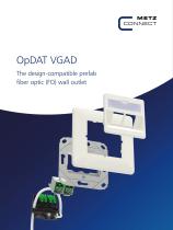 OpDAT VGAD – The design-compatible prefab fiber optic (FO) wall outlet-1