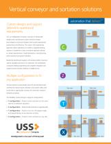 Vertical conveyor and sortation solutions - 1