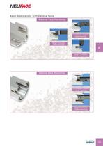 HELIFACE Precision Machining Basic applications with various tools - 1
