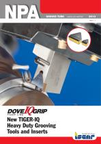 New TIGER-IQ Heavy Duty Grooving Tools and Inserts