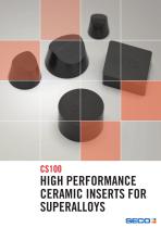 cs100 HigH performance ceramic inserts for superalloys-1