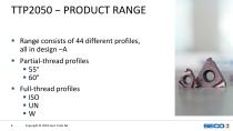 TTP2050 – NEW THREADING GRADE-6