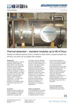 Thermal deaerator - 1