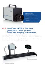 2D imaging colorimeter with motorized objective lenses - LumiCam 2400B - 2