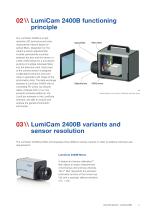 2D imaging colorimeter with motorized objective lenses - LumiCam 2400B - 3