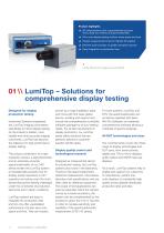 LumiTop Series - Spectrally enhanced imaging colorimeter for advanced display testing - 2