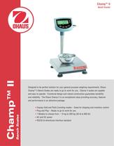 Ohaus Champ™ II Bench Scale - 1