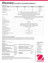 OHAUS Discovery Semi-Micro and Analytical Balances - 6