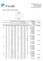 Angular contact ball bearings - 3