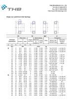 Cylindrical roller bearings - 3