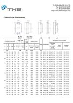 Cylindrical roller thrust bearing - 2