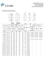 Cylindrical roller thrust bearing - 5