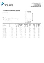 Full Complement Cylindrical Roller Bearings SL - 10