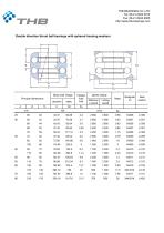 Thrust ball bearings - 13