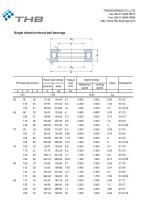 Thrust ball bearings - 3