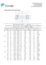 Thrust ball bearings - 4