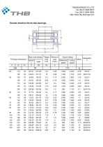 Thrust ball bearings - 9