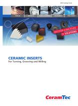 Ceramic Inserts For Turning, Grooving and Milling - 1