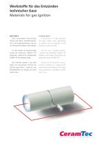 Materials for gas ignition-1