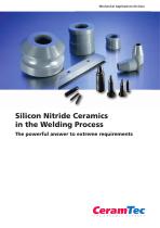 Silicon Nitride Ceramics in the Welding Process-1