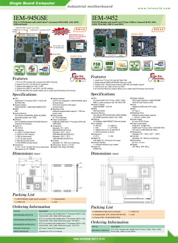 IEM-945GSE, IEM-9452