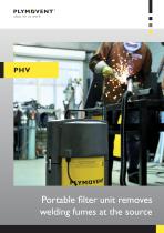 PHV - Portable filter unit removes welding fumes at the source - 1