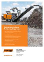 INVENTHOR TYPE SLOW SPEED SHREDDER LINE-7