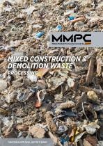 Mixed Construction & Demolition Waste - Processing with MMPC-1