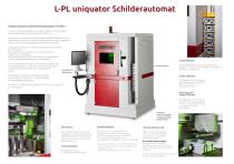 Type plate-Laser machine L-PL SB10-2