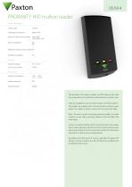 DS1014 PROXIMITY HID mullion reader - 1