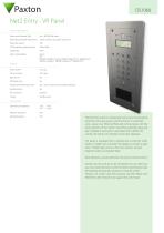 DS1060 Net2 Entry - VR Panel Mk2 - 1