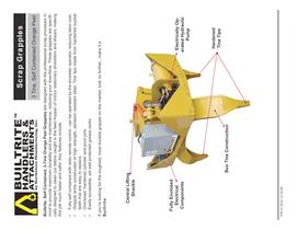 3 Tine Scrap Grapple - Self Contained - 1