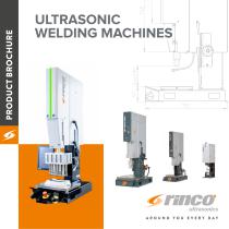 PRODUCT BROCHURE ULTRASONIC WELDING MACHINES-1