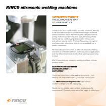 PRODUCT BROCHURE ULTRASONIC WELDING MACHINES-2