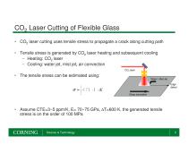 CO2 Laser Cutting of Flexible Glass Substrates - 5