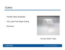 CO2 Laser free-shape cutting of flexible glass substrates - 2