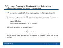 CO2 Laser free-shape cutting of flexible glass substrates - 9