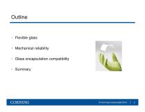 Flexible glass for device substrate and hermetic barrier applications - 2