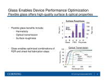 Flexible glass for device substrate and hermetic barrier applications - 5