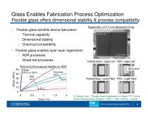 Flexible glass for device substrate and hermetic barrier applications - 6