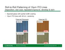 Flexible glass substrates for continuous manufacturing - 11