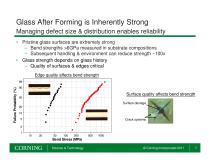 Flexible glass substrates for continuous manufacturing - 7