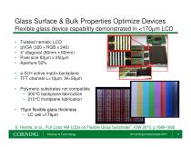 Flexible glass substrates for continuous manufacturing - 4