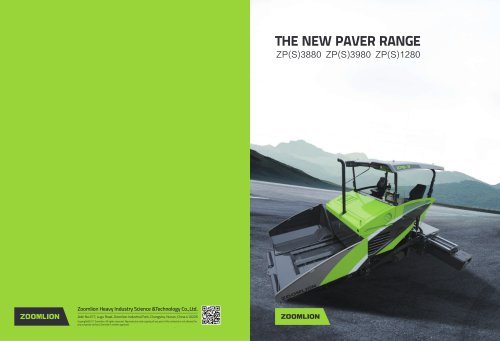 THE NEW PAVER RANGE