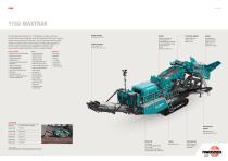 Powerscreen 1150 Maxtrak Crushing - 1