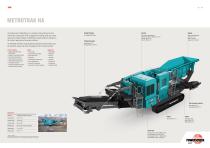 Powerscreen Metrotrak HA Crushing Brochure - 1