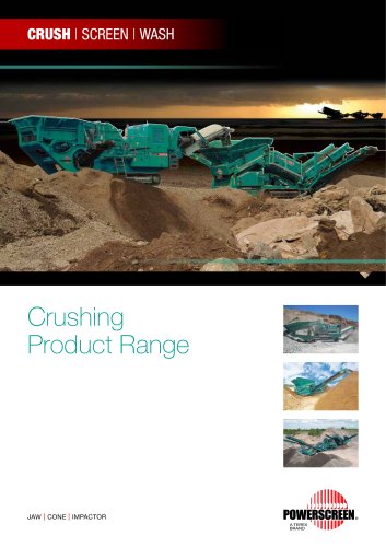 Powerscreen Mobile Crusher Range