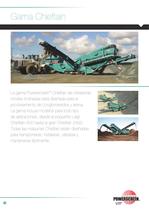 Powerscreen Mobile Screening Range Brochure - Chieftain, Warrior, H-Range - 4