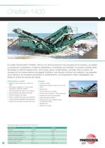 Powerscreen Mobile Screening Range Brochure - Chieftain, Warrior, H-Range - 6